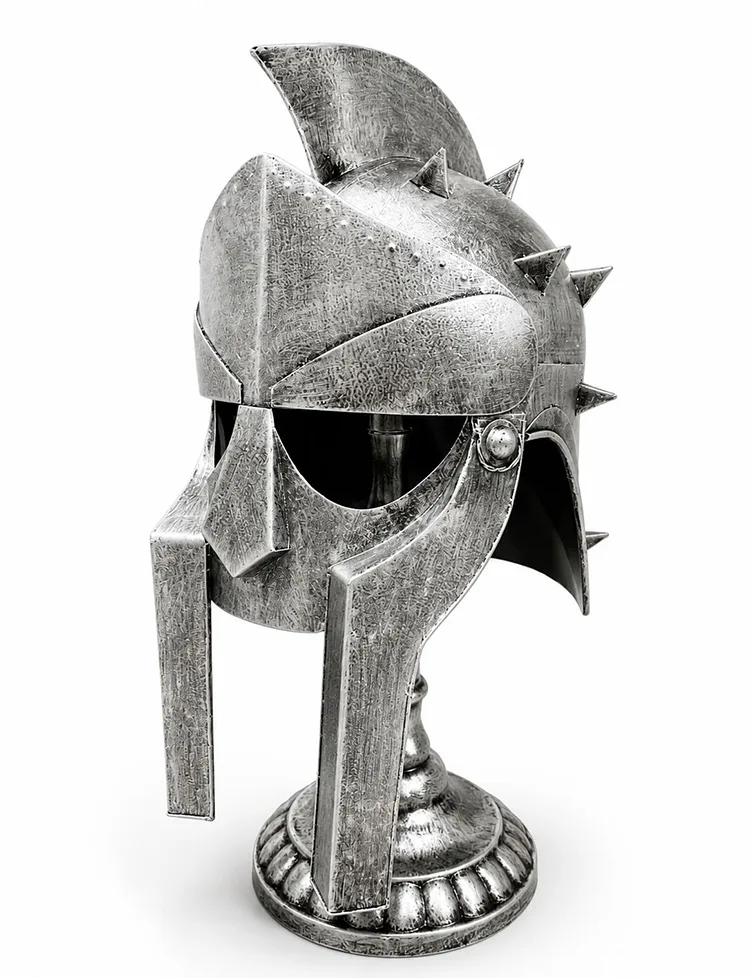 Gladyatör Miğferi Biblosu - Metal - 53x16 cm Dekoratif Obje