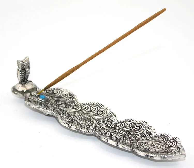 Metal Kayık Baykuş Tasarımı Tütsülük 2
