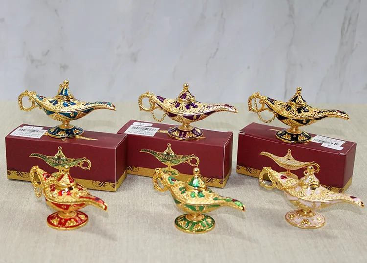 Mineli Metal Alaaddin Lambası 3