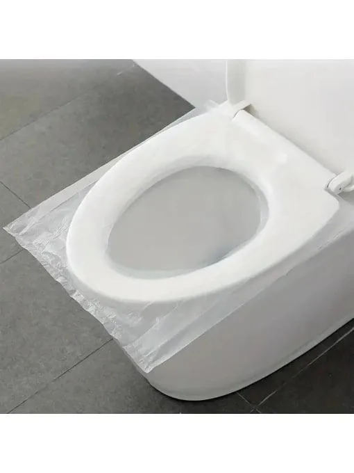 Klozet Kapağı Örtüsü Poşeti - Hijyenik Tek Kullanımlık - 200 Adet