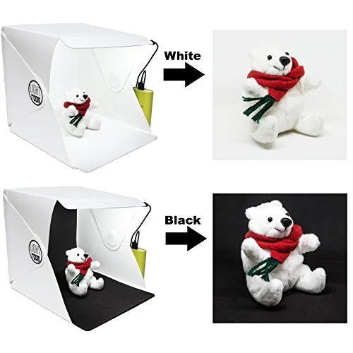 Produto Tiro Tenda Mini Fon Photo Studio levou cortina de luz