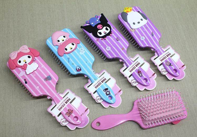 Kuromi, Hello Kitty, Cinnamon, My Melody Saç Tarağı 2