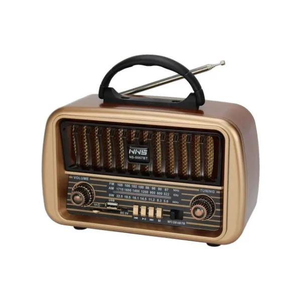 Klasik Taşınabilir Nostaljik Radyo