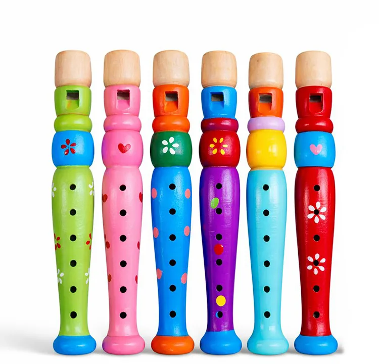 Wood Color Flute Small