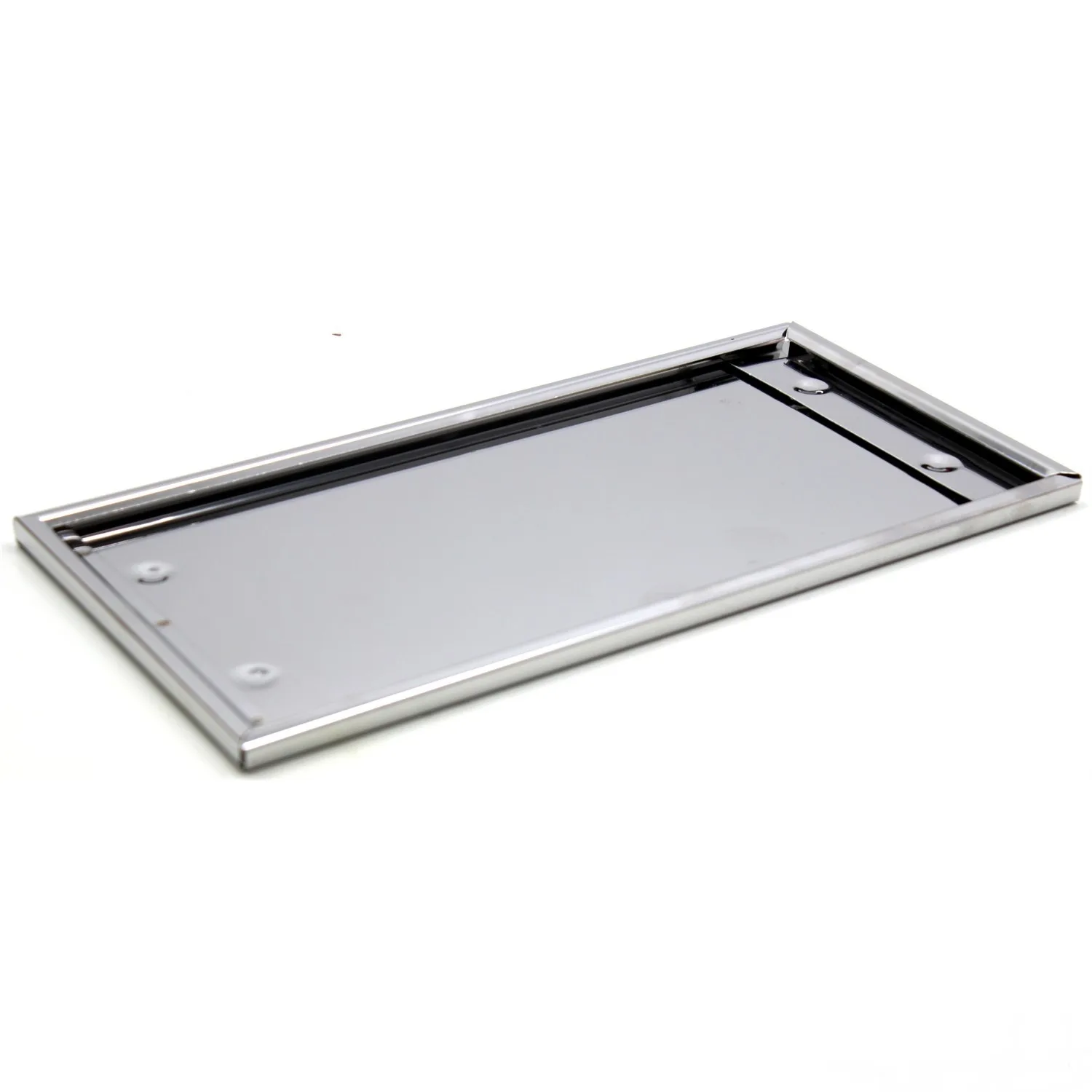 Kare Krom Plakalık Motosiklet Plakalığı 25x16cm